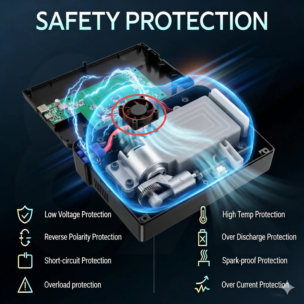 Portable Car Jump Starter 4000A