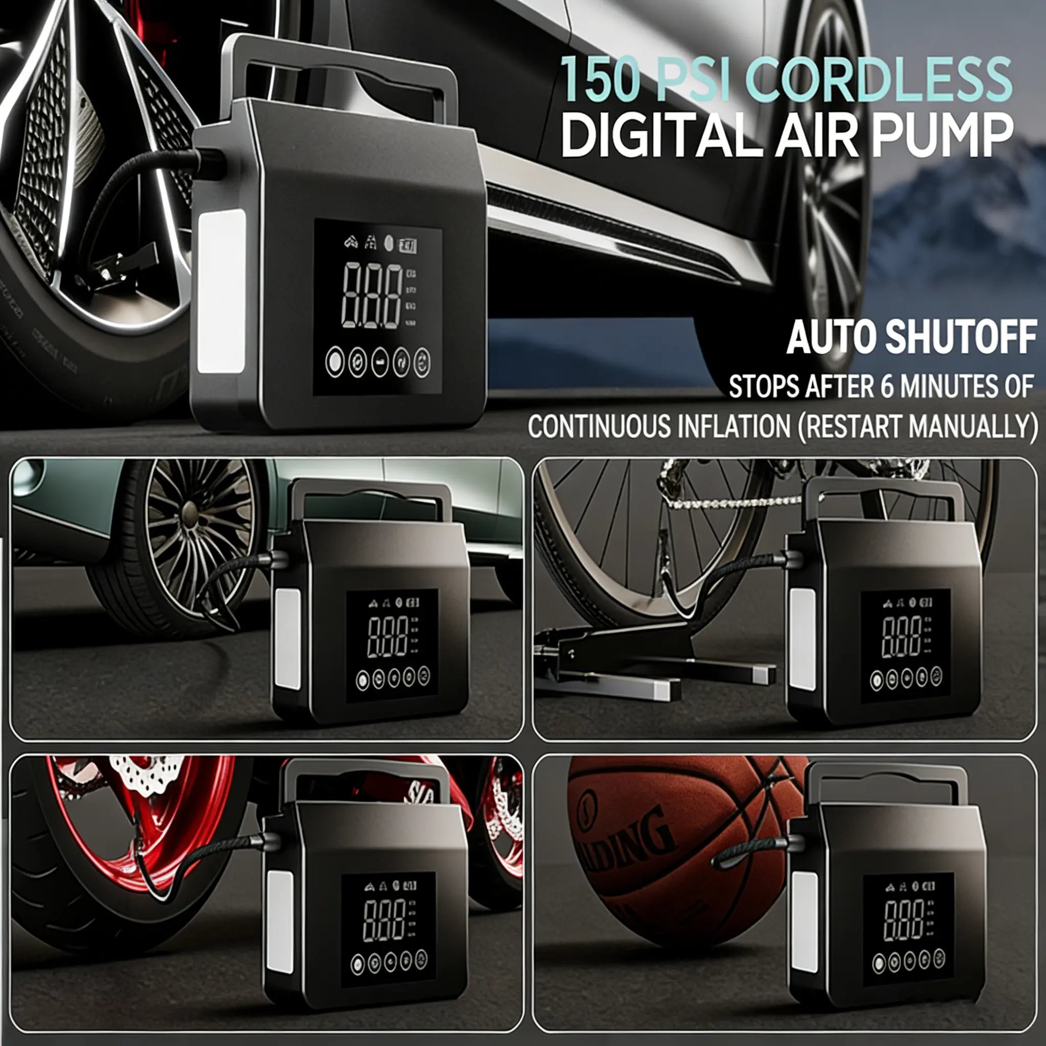 Portable Car Jump Starter 4000A