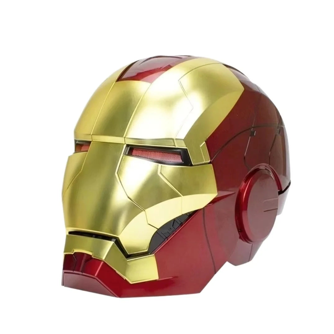 Helmet Cosplay Voice Control Eyes with Light Model Toys